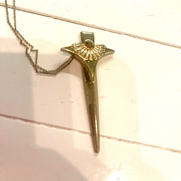 Sword Necklace by Michelle Phan 14k Plated - Picture 3 of 3
